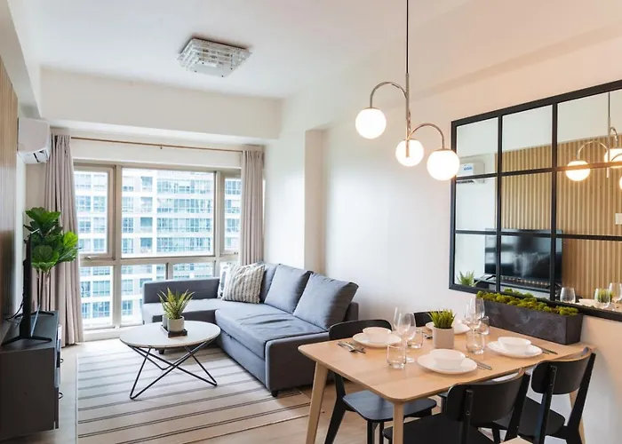 Apartment Scandi 1 Bedroom Golf View Bgc Manila