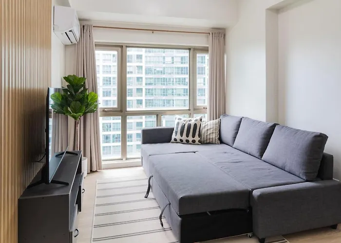 Scandi 1 Bedroom Golf View Bgc * Manila